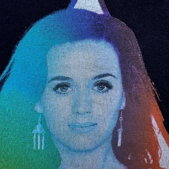 Katy Perry Prismatic World Tour Adult Short Sleeve T Shirt Small - Picture 7 of 8